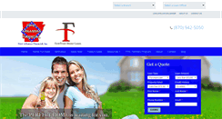 Desktop Screenshot of firstarkansasfinancial.com